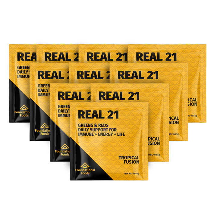 Real 21 Single Serving 10 Pack