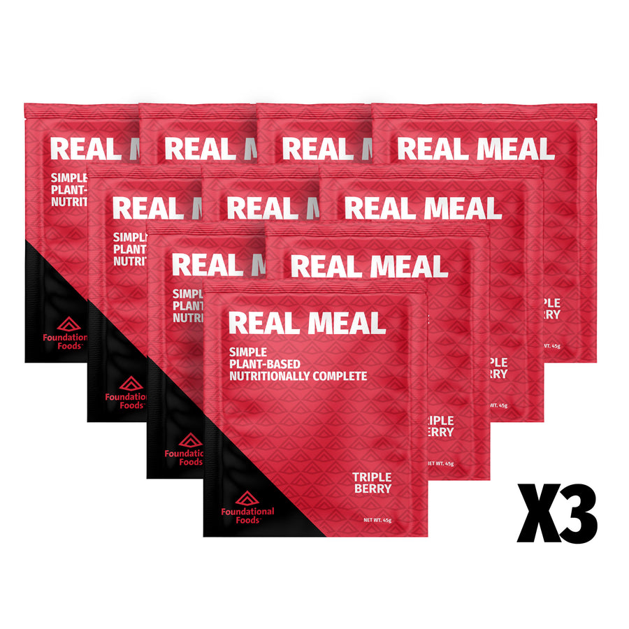 Real Meal SIngle Serving 3 – 10 Packs
